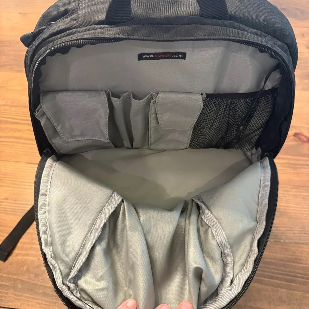 Lowepro Fastpack 250 DSLR Camera & Laptop Backpack Padded Travel
